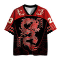 Auspicious Dragon Cloud Printed Jersey - Adult & Kids T-Shirts, Sweatshirts & Hoodies apparel design preview 1