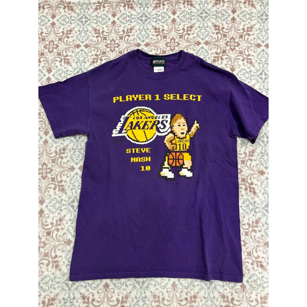NBA Exclusive Collection Los Angeles Lakers Steve - Adult & Kids T-Shirts, Sweatshirts & Hoodies apparel design preview 1