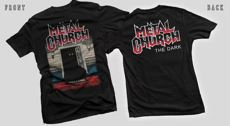 New Dtg/Dtf printed METAL CHURCH- The Dark size- - Adult & Kids T-Shirts, Sweatshirts & Hoodies apparel design preview 1