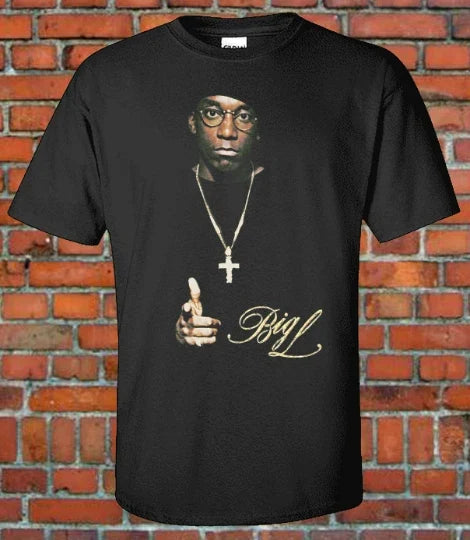 BIG-L The Big Picture Album Cover Rap Hip Hop Rapper - Adult & Kids T-Shirts, Sweatshirts & Hoodies apparel design preview 1