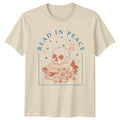 Read In Peace Skull Books Gothic Reader Gift Bookworm - Adult & Kids T-Shirts, Sweatshirts & Hoodies apparel design preview 1