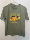 The Souled Store Garfield "Lazy AF Since '90s" Sage - Adult & Kids T-Shirts, Sweatshirts & Hoodies apparel design preview 1