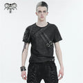 Devil Fashion Men Black Punk Arm Pocket Short Sleeve - Adult & Kids T-Shirts, Sweatshirts & Hoodies apparel design preview 1