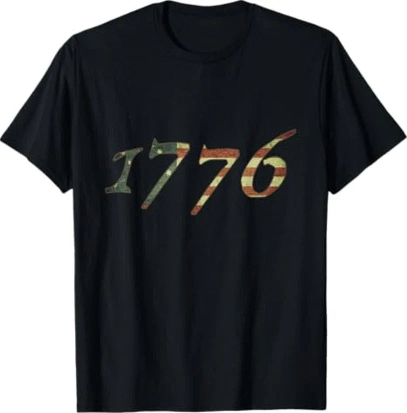 1776 Declaration of Independence US Flag - Adult & Kids T-Shirts, Sweatshirts & Hoodies apparel design preview 1
