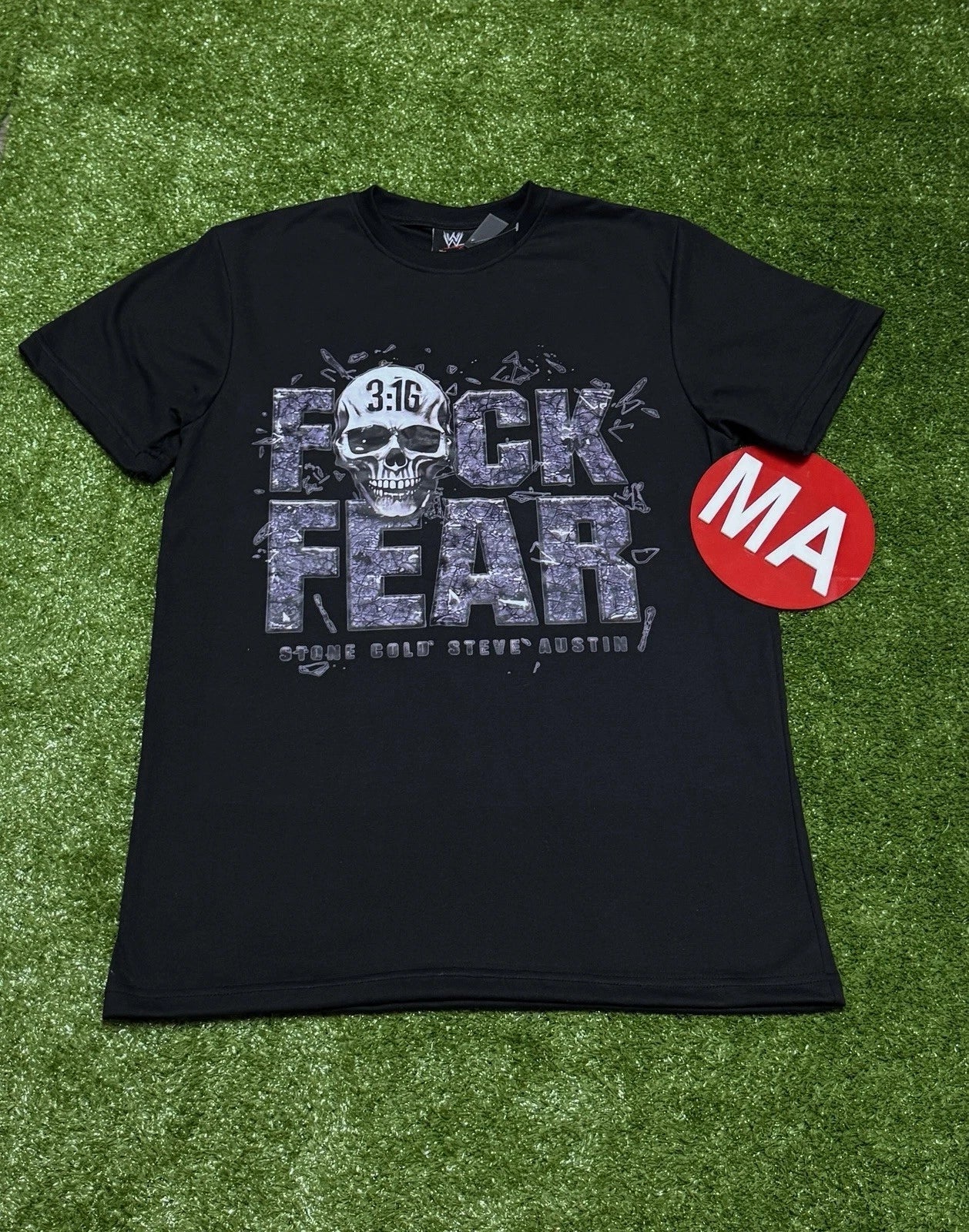 Stone Cold Steve Austin F Fear Drink Beer Mens Black - Adult & Kids T-Shirts, Sweatshirts & Hoodies apparel design preview 1