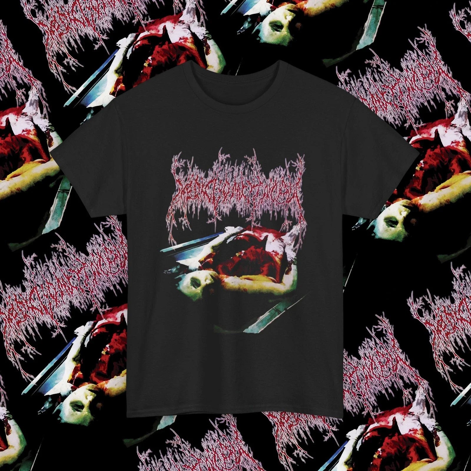 Medic Vomiting Pus "Devour the Putrefying Corpse of - Adult & Kids T-Shirts, Sweatshirts & Hoodies apparel design preview 1