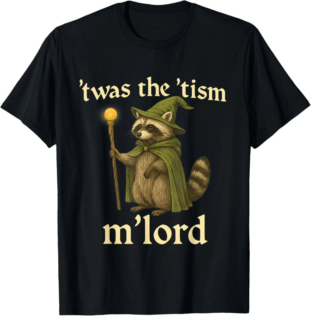 Twas the Tism Mlord Funny Autism Gen Z Meme - Adult & Kids T-Shirts, Sweatshirts & Hoodies apparel design preview 1