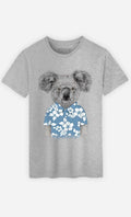 Men's Short Sleeve Summer Koala Blue Grey Colour - Adult & Kids T-Shirts, Sweatshirts & Hoodies apparel design preview 1