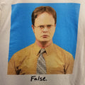The Office Dwight Schrute False Logo Mens Size S - Adult & Kids T-Shirts, Sweatshirts & Hoodies apparel design preview 1