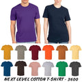 Cotton Next Level 3600 Apparel Unisex Premium Plain - Adult & Kids T-Shirts, Sweatshirts & Hoodies apparel design preview 1