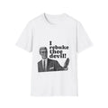 "I Rebuke Thee Devil!" Unisex Softstyle funny meme - Adult & Kids T-Shirts, Sweatshirts & Hoodies apparel design preview 1