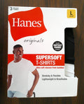 New 3 Mens Hanes Supersoft Crew Neck Size Large - Adult & Kids T-Shirts, Sweatshirts & Hoodies apparel design preview 1