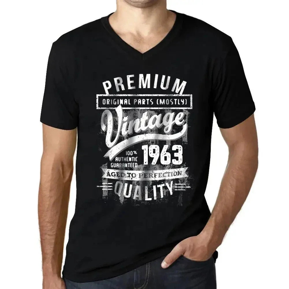 Men's Graphic V Neck Original Parts (Mostly) Aged to - Adult & Kids T-Shirts, Sweatshirts & Hoodies apparel design preview 1