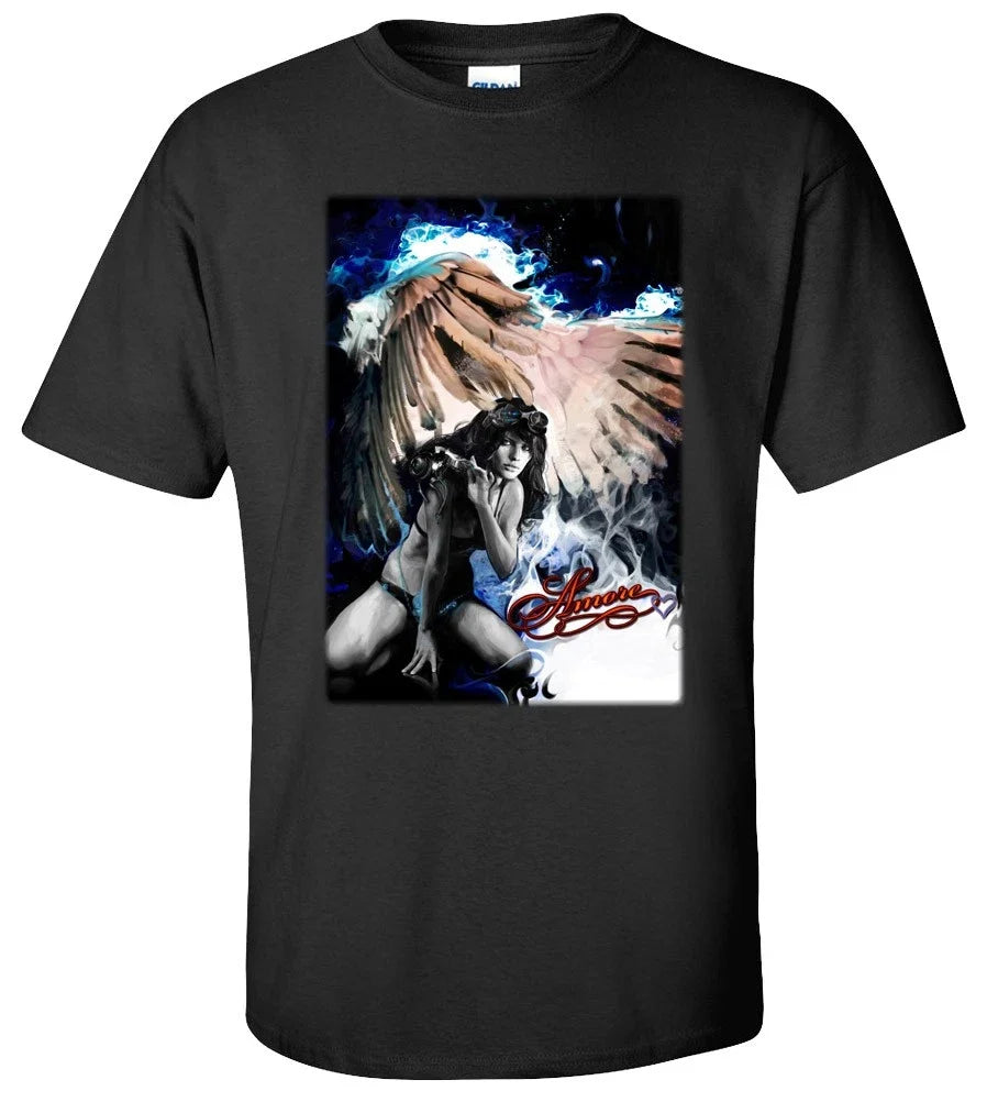 Fantasy Angel Amore Graphic Cotton Humorous Aesthetic - Adult & Kids T-Shirts, Sweatshirts & Hoodies apparel design preview 1