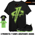 Matching Foamposite One Black Volt To Match - Adult & Kids T-Shirts, Sweatshirts & Hoodies apparel design preview 1