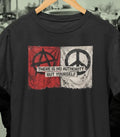 Crass No Authority Anarcho Punk Rock Anarchy Peace - Adult & Kids T-Shirts, Sweatshirts & Hoodies apparel design preview 1