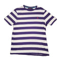Modern Amusement Y2K Purple White Stripe Sz L 100% - Adult & Kids T-Shirts, Sweatshirts & Hoodies apparel design preview 1
