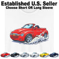DigiRods Chevy SSR Rare Truck Model Smoking Tires - Adult & Kids T-Shirts, Sweatshirts & Hoodies apparel design preview 1