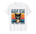 Feelin' Cute Might Clog The Later Funny Sarcastic - Adult & Kids T-Shirts, Sweatshirts & Hoodies apparel design preview 1