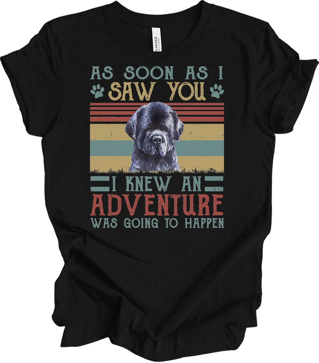 Newfoundland Dog Adventure Lover Gift - Adult & Kids T-Shirts, Sweatshirts & Hoodies apparel design preview 1
