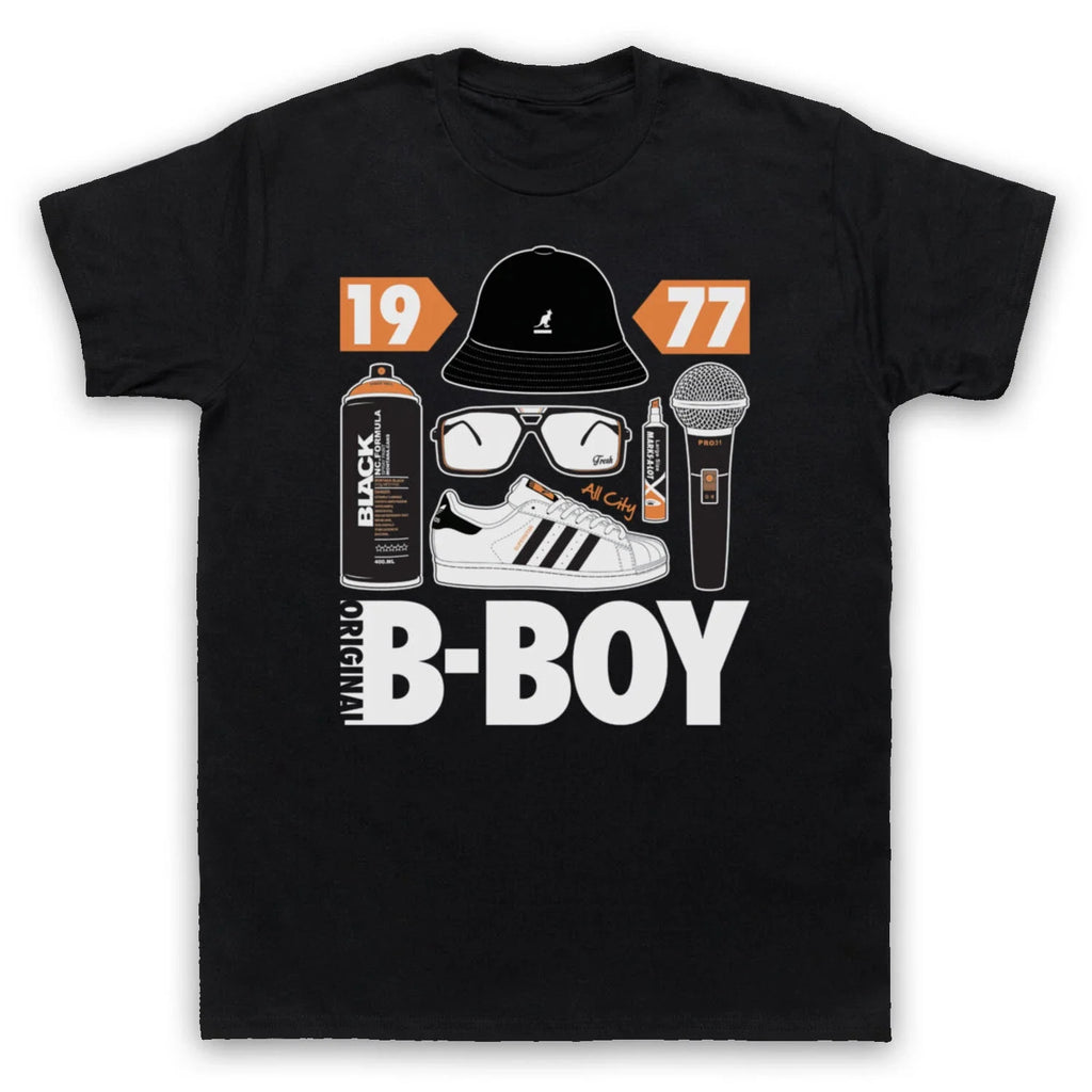 ORIGINAL B-BOY BREAKDANCING SLOGAN HIP HOP DANCE - Adult & Kids T-Shirts, Sweatshirts & Hoodies apparel design preview 1