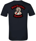 Hells Henchmen Mc Nation Bottom Rocker Black Crew - Adult & Kids T-Shirts, Sweatshirts & Hoodies apparel design preview 1