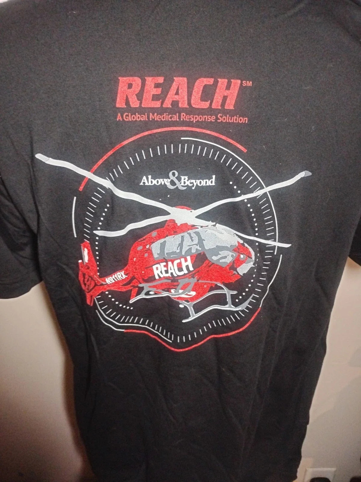 Air Medical Services 2XL Above Beyond Helicopter - Adult & Kids T-Shirts, Sweatshirts & Hoodies apparel design preview 1