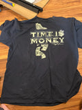 Vintage Ruff Ryders Denim Co Black Adult 3XL Time Is - Adult & Kids T-Shirts, Sweatshirts & Hoodies apparel design preview 1