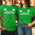 (210) Shake Your Shamrocks Happy St Patricks Day - Adult & Kids T-Shirts, Sweatshirts & Hoodies apparel design preview 1