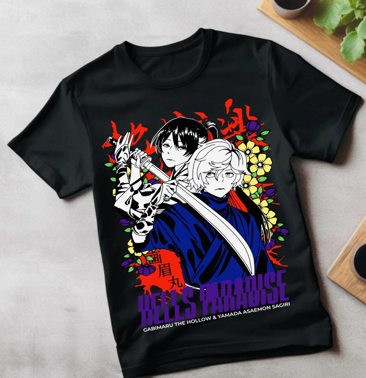 Unisex Hell's Paradise Jigokuraku Anime Manga Kawaii - Adult & Kids T-Shirts, Sweatshirts & Hoodies apparel design preview 1