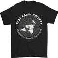 Flat Earth Society Members Around the Globe Mens 100% - Adult & Kids T-Shirts, Sweatshirts & Hoodies apparel design preview 1