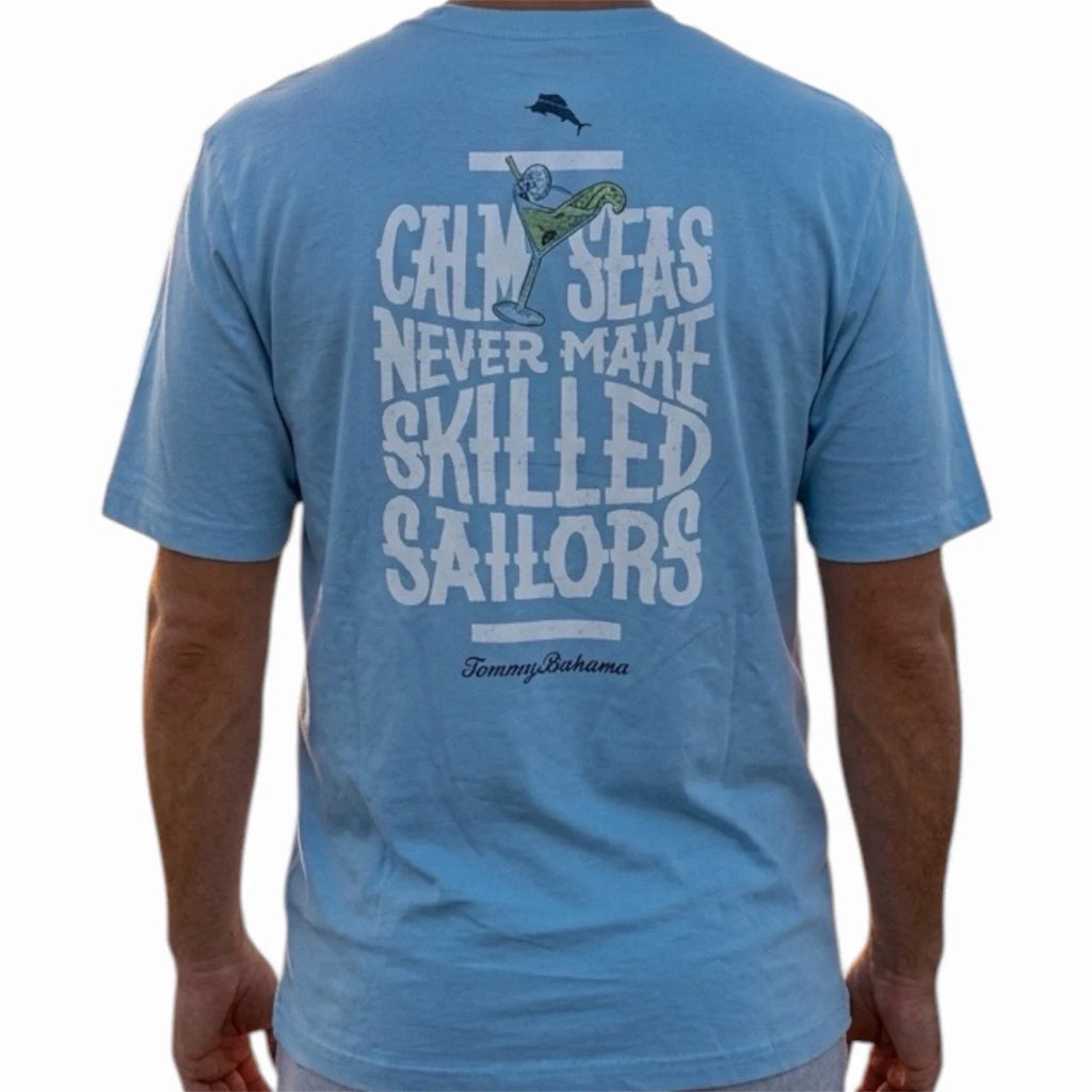 $45 TOMMY BAHAMA Sky Blue CALM SEAS Relaxed Fit Short - Adult & Kids T-Shirts, Sweatshirts & Hoodies apparel design preview 1