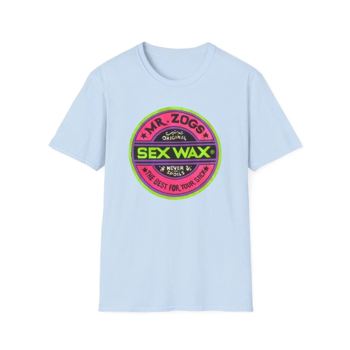 Mr. Zogs Sex Wax Large Neon 2 Logo Premium Outlaw - Adult & Kids T-Shirts, Sweatshirts & Hoodies apparel design preview 1