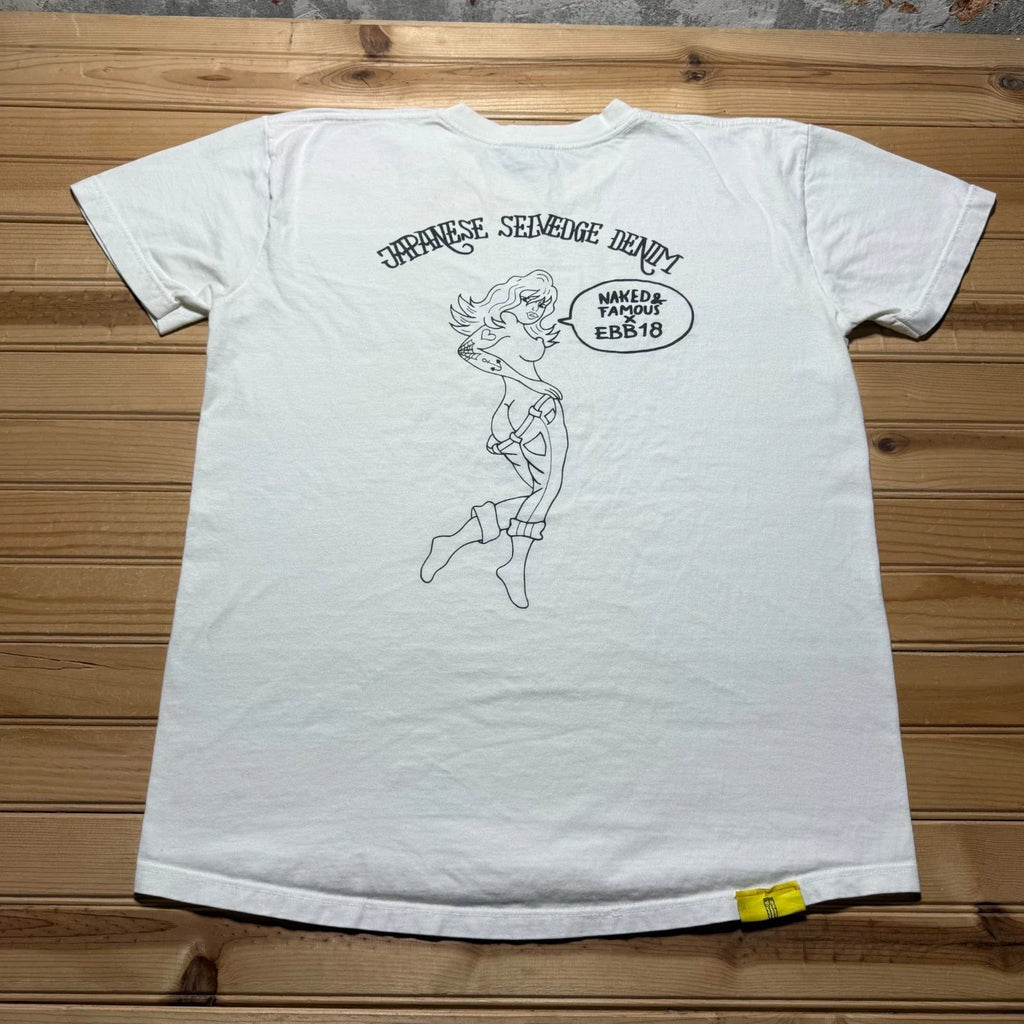Y2K Naked Famous Denim x EBB18 Japanese Selvedge - Adult & Kids T-Shirts, Sweatshirts & Hoodies apparel design preview 1