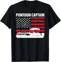 Cool Pontoon Captain Art For Boat - Adult & Kids T-Shirts, Sweatshirts & Hoodies apparel design preview 1