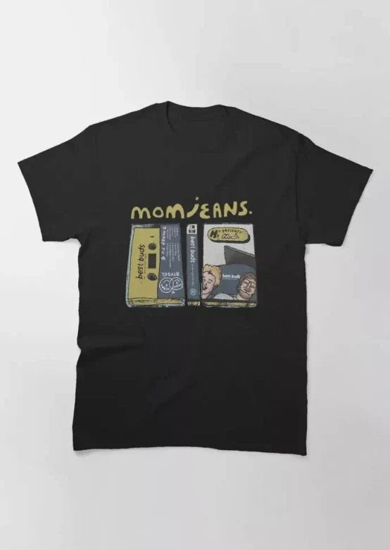 Mom Jeans Band Cotton Black Size S To 5XL Gift For - Adult & Kids T-Shirts, Sweatshirts & Hoodies apparel design preview 1