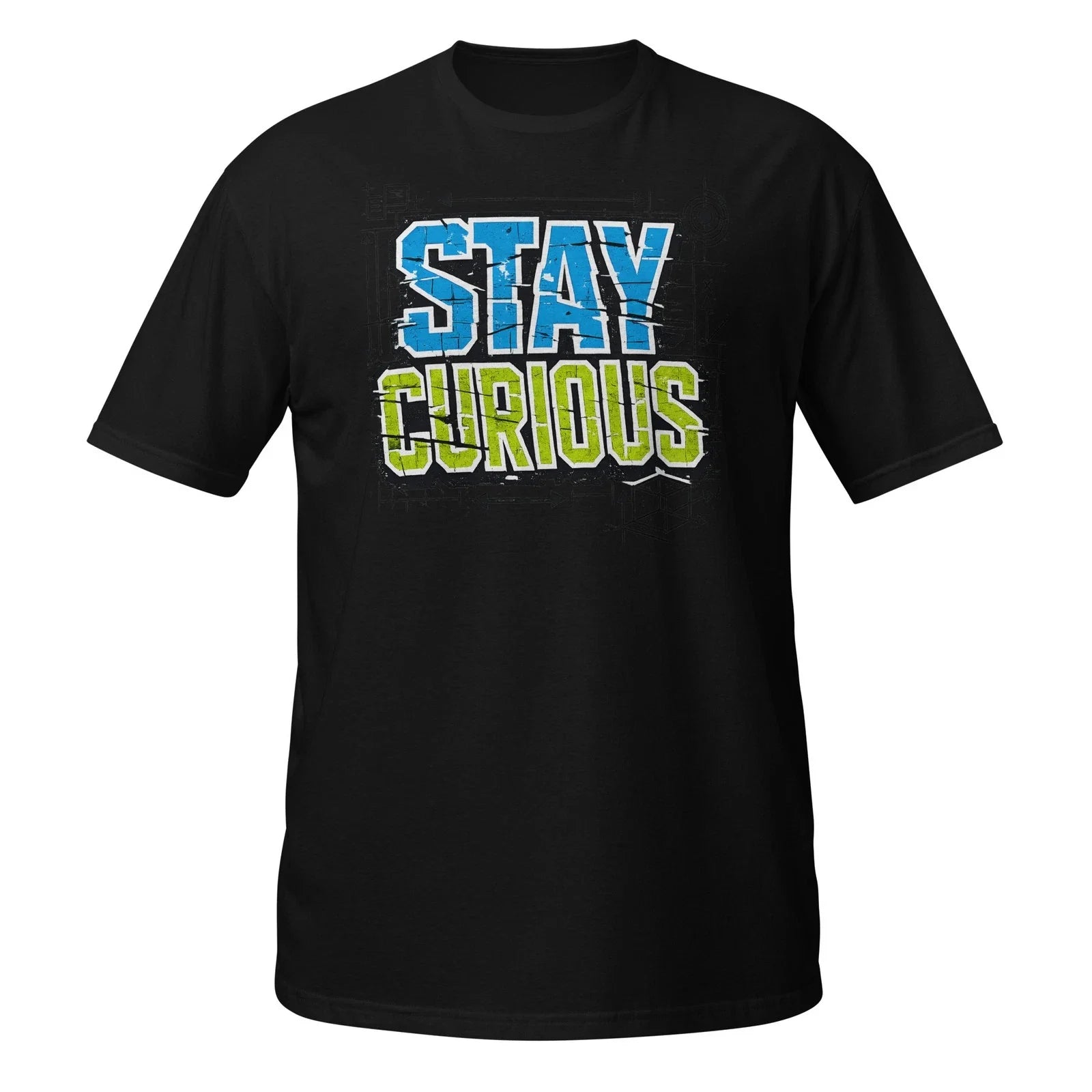 Stay Curious Streetwear Graphic Distressed Typography - Adult & Kids T-Shirts, Sweatshirts & Hoodies apparel design preview 1