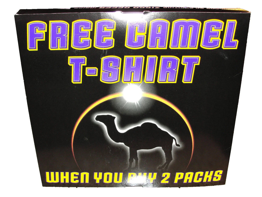 Joe Camel Cigarettes Pocket Black XL 1998 With - Adult & Kids T-Shirts, Sweatshirts & Hoodies apparel design preview 1