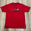 Y2K Quicksilver Men's Red Graphic Short Sleeve - Adult & Kids T-Shirts, Sweatshirts & Hoodies apparel design preview 1