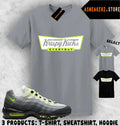 Matching AM 95 Big Bubble Neon 2026 Match Sneaker - Adult & Kids T-Shirts, Sweatshirts & Hoodies apparel design preview 1