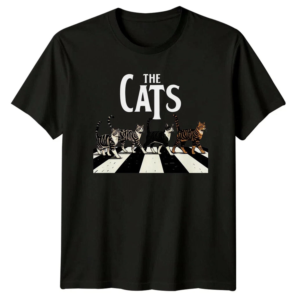 The Cats Parody Cat Lover Walking Funny Graphic - Adult & Kids T-Shirts, Sweatshirts & Hoodies apparel design preview 1