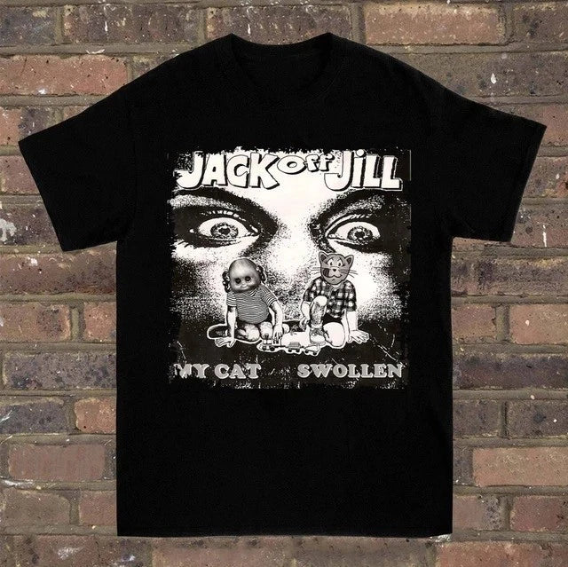Jack Off Jill Band Graphic Print S-5XL Q9458 - Adult & Kids T-Shirts, Sweatshirts & Hoodies apparel design preview 1