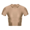 Men Glossy Crop Tops Stretchy Casual Short Sleeve - Adult & Kids T-Shirts, Sweatshirts & Hoodies apparel design preview 1