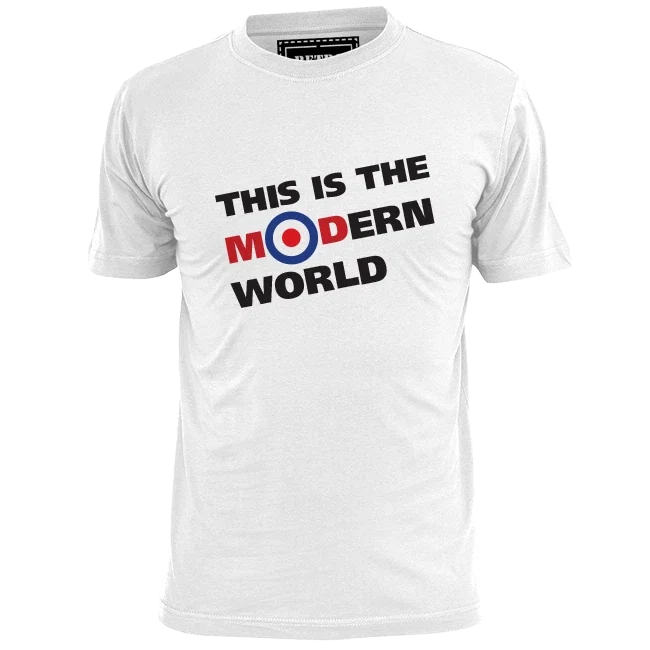 Mens This Is The Modern World Scooters Vespa - Adult & Kids T-Shirts, Sweatshirts & Hoodies apparel design preview 1