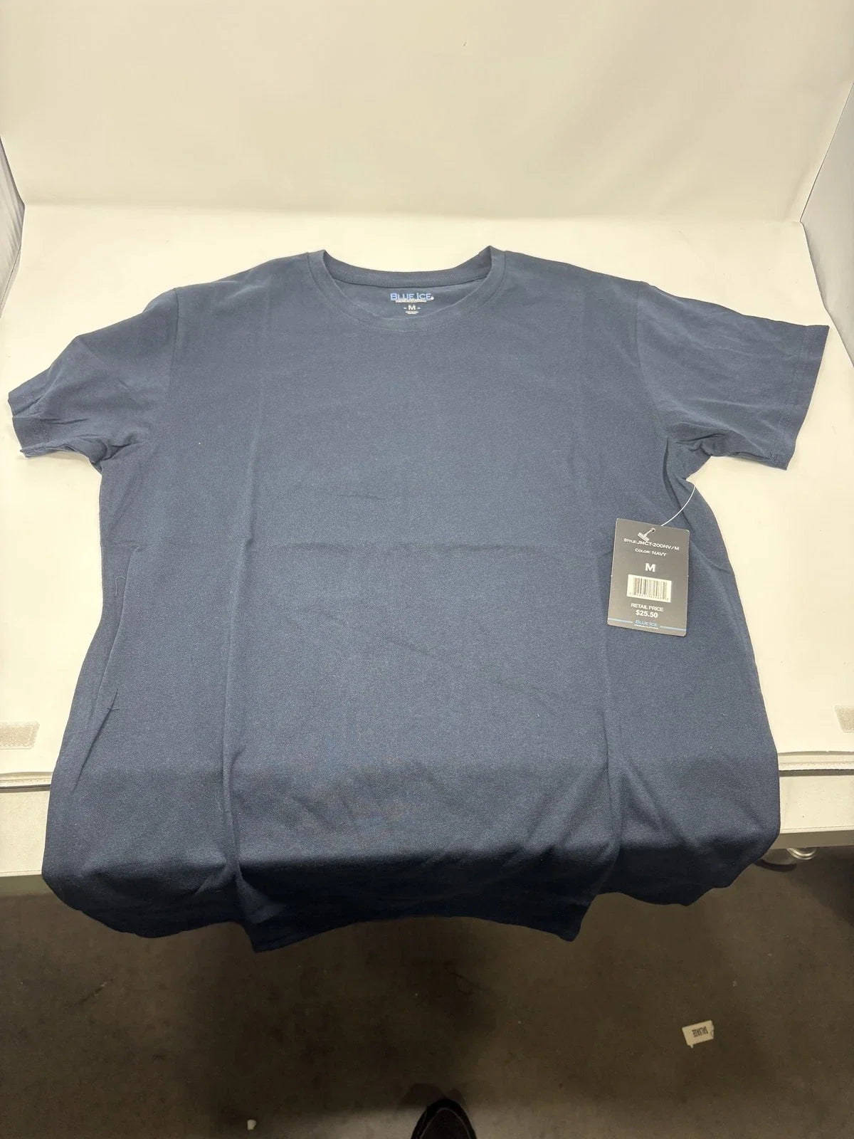 BLUE ICE PREMIUM CLOTHING MEN'S SHORT SLEEVE CREW - Adult & Kids T-Shirts, Sweatshirts & Hoodies apparel design preview 1