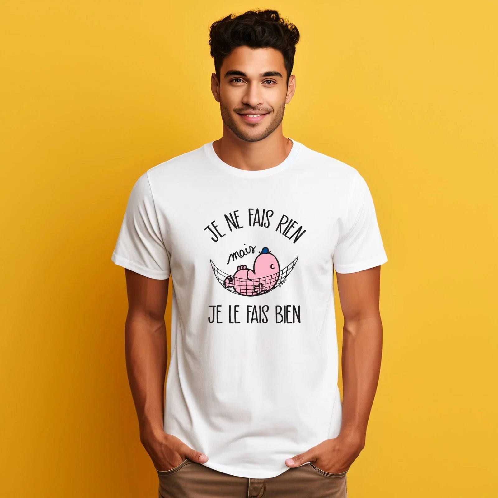 Men's Short Sleeve White, I Do Nothing But It Well - Adult & Kids T-Shirts, Sweatshirts & Hoodies apparel design preview 1