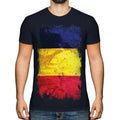 Chad Flag Grunge Mens T D football - Adult & Kids T-Shirts, Sweatshirts & Hoodies apparel design preview 1