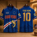 Cape Verde Soccer Jersey Personalized Name Number Men - Adult & Kids T-Shirts, Sweatshirts & Hoodies apparel design preview 1