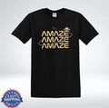 Amaze Graphic Futuristic Typography Space Aesthetic - Adult & Kids T-Shirts, Sweatshirts & Hoodies apparel design preview 1