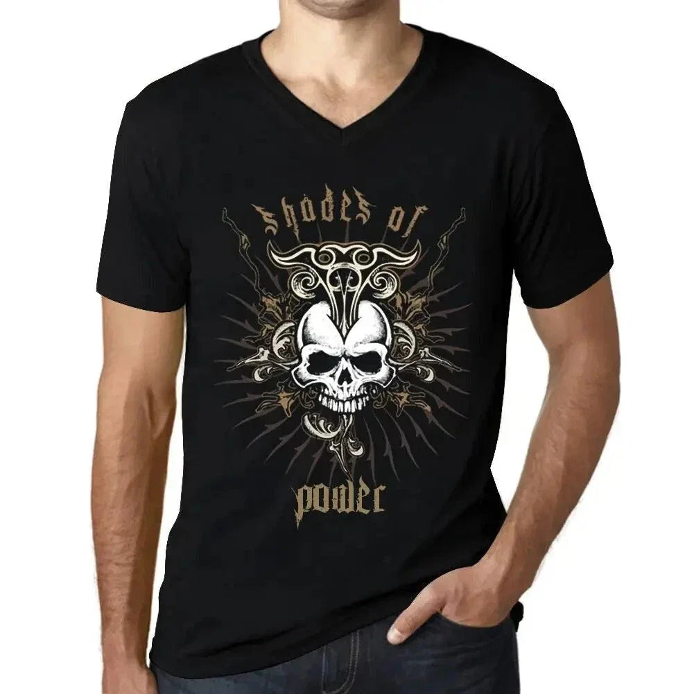 Men's Graphic V Neck Shades Of Power Eco-Friendly - Adult & Kids T-Shirts, Sweatshirts & Hoodies apparel design preview 1